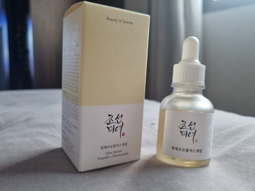 Customer photo review of Glow Serum : Propolis + Niacinamide