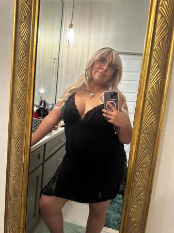 Customer photo review of softari™ Midnight Lace Dress
