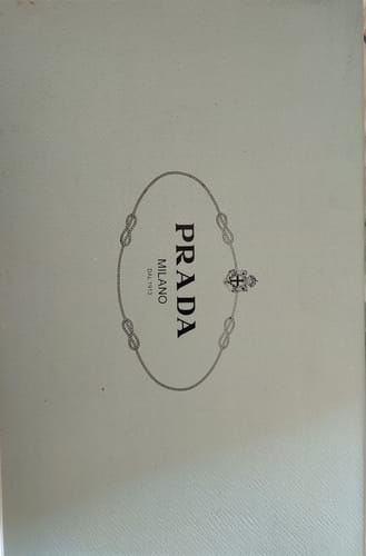 Customer photo review of PRA THICK SOLE SNEAKER WHITE AND BLACK LOGO CALFSKIN