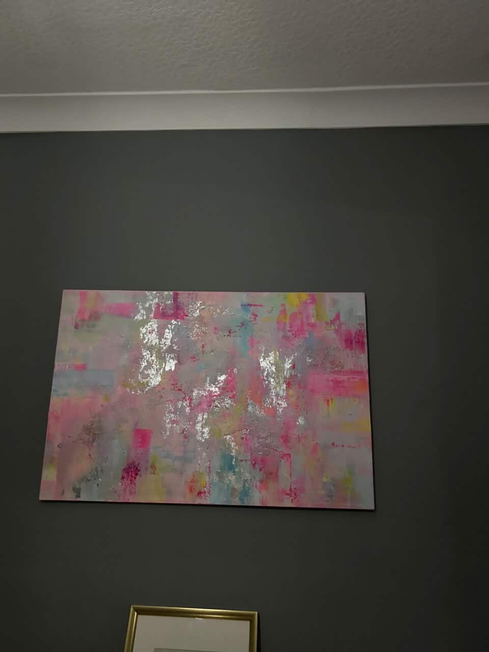 Customer photo review of Original canvas art