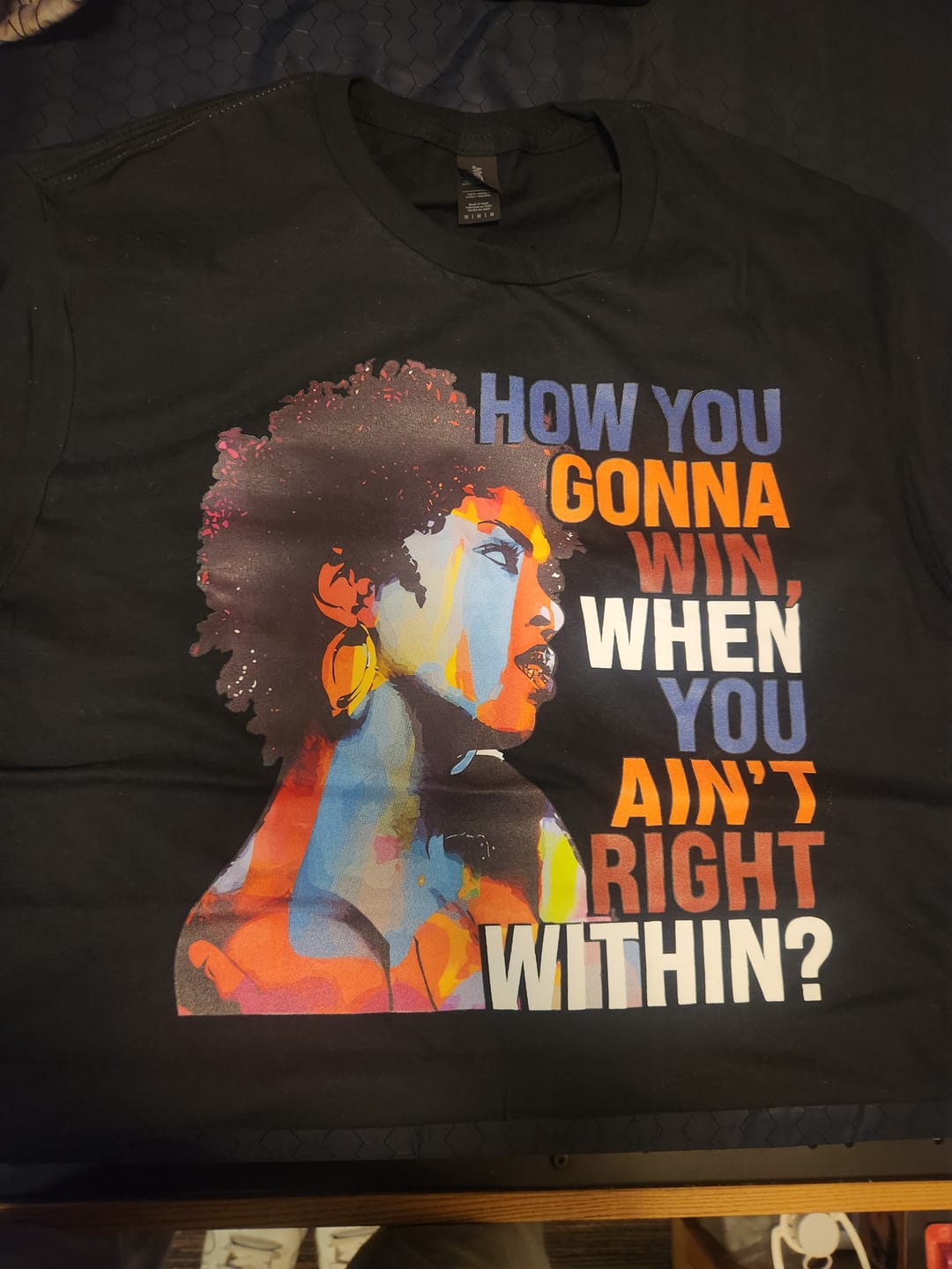 Customer photo review of How You Gonna Win
