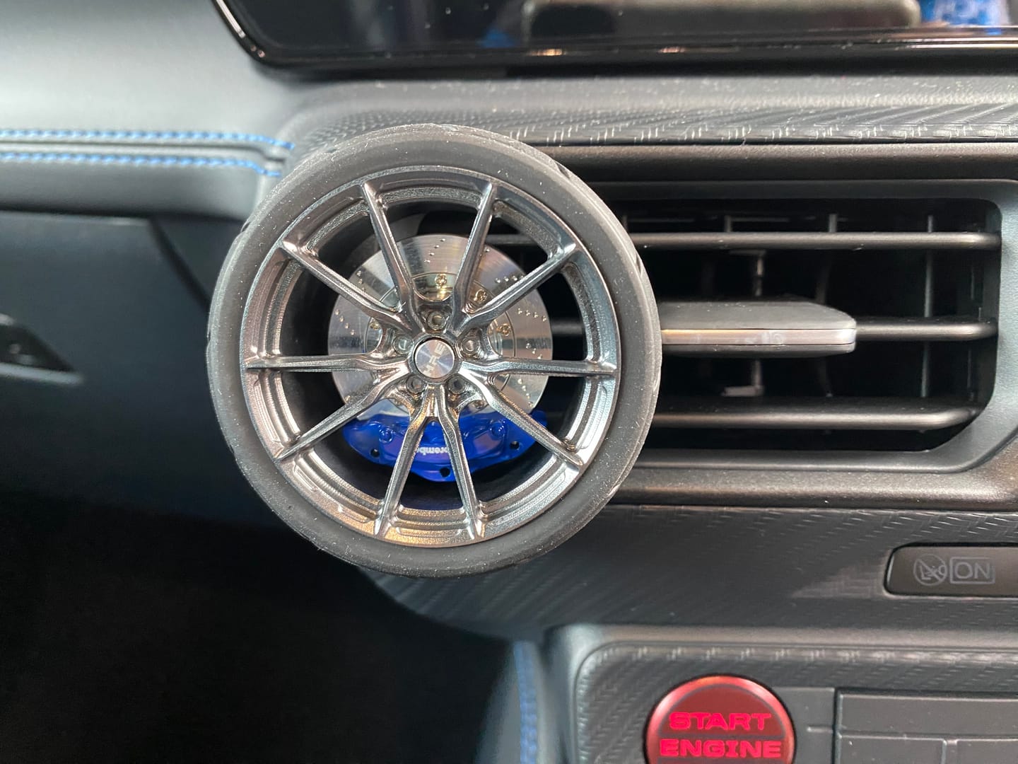 Customer photo review of Miniature Wheel Air Freshener HRE