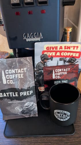 Customer photo review of Contact Coffee Co Mug | Bravo