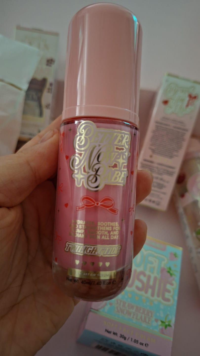 Customer photo review of P.Louise Better Now Babe Pink Barrier Repair Serum