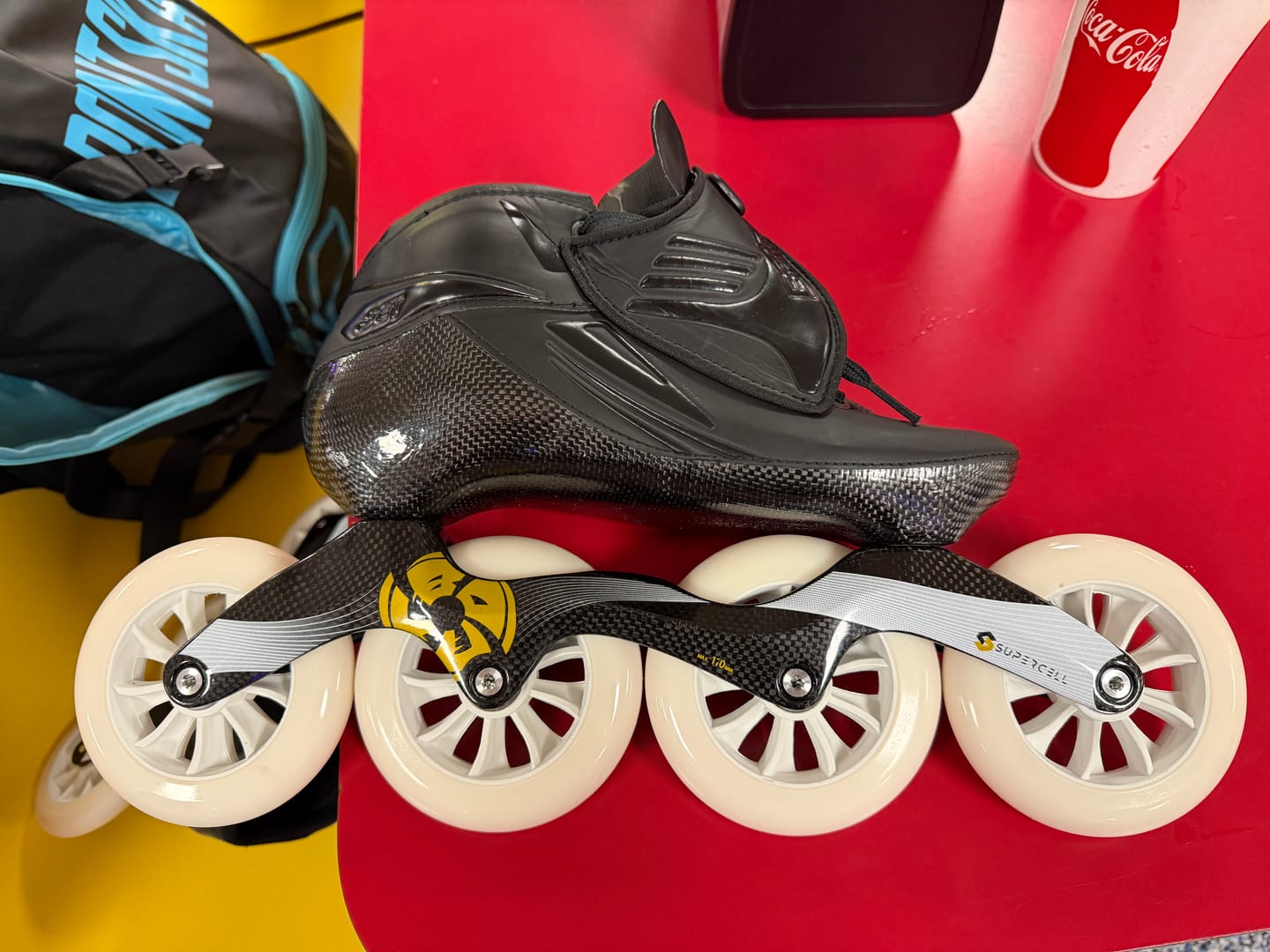 Customer photo review of Super Jet 195mm Inline Skate Boot