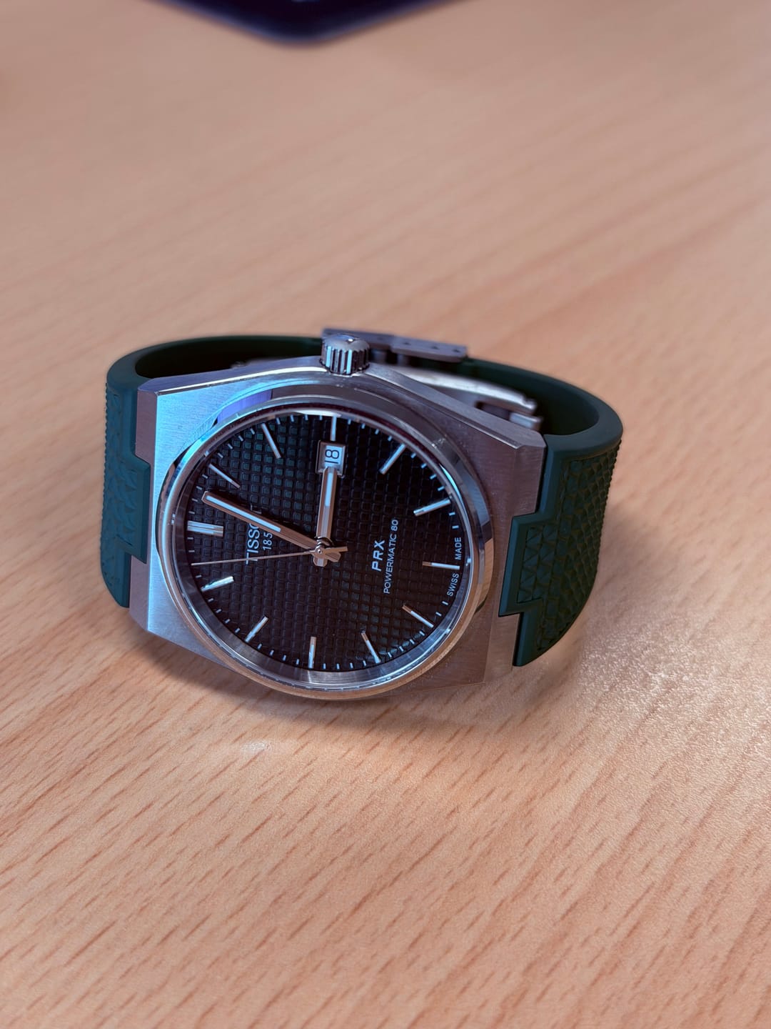 Customer photo review of Trinova CTS PRX Tissot FKM Rubber Strap