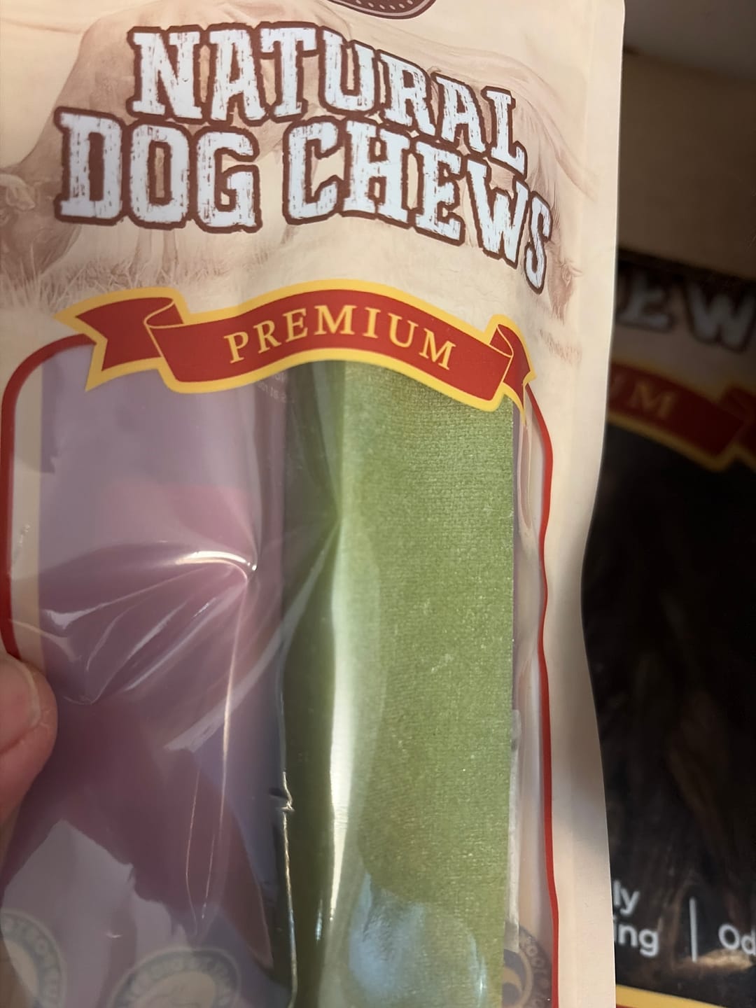 Customer photo review of Mint Himalayan Yak Chew (MEDIUM)