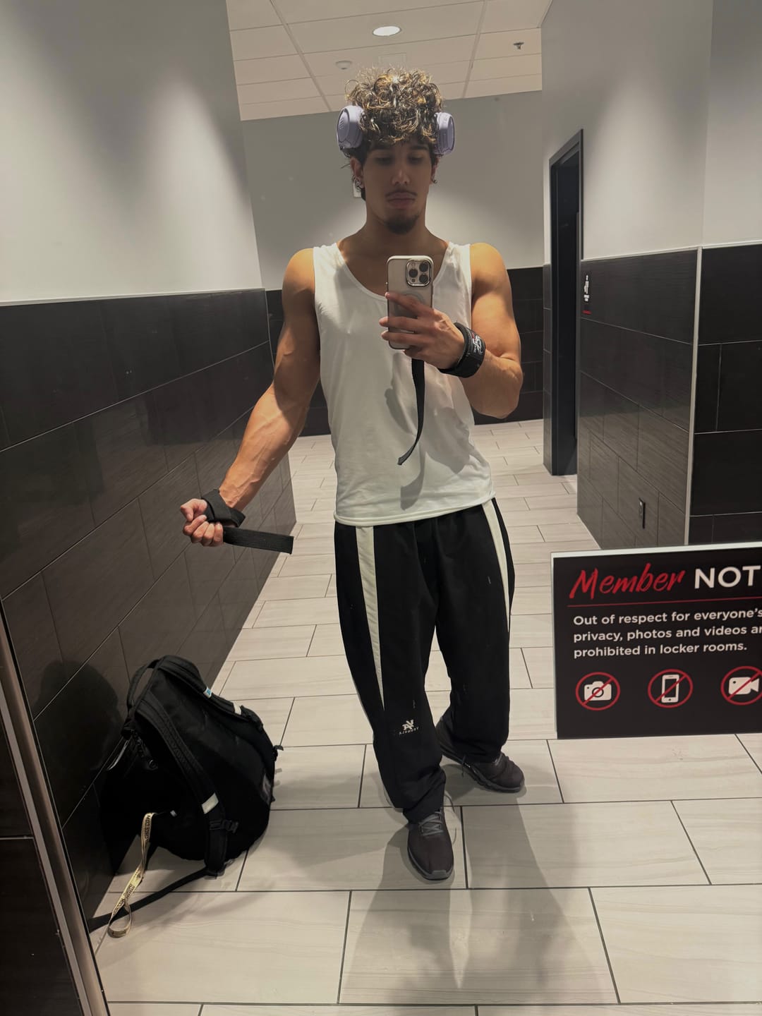 Customer photo review of 2057 - Fight Week Tracksuit Pants