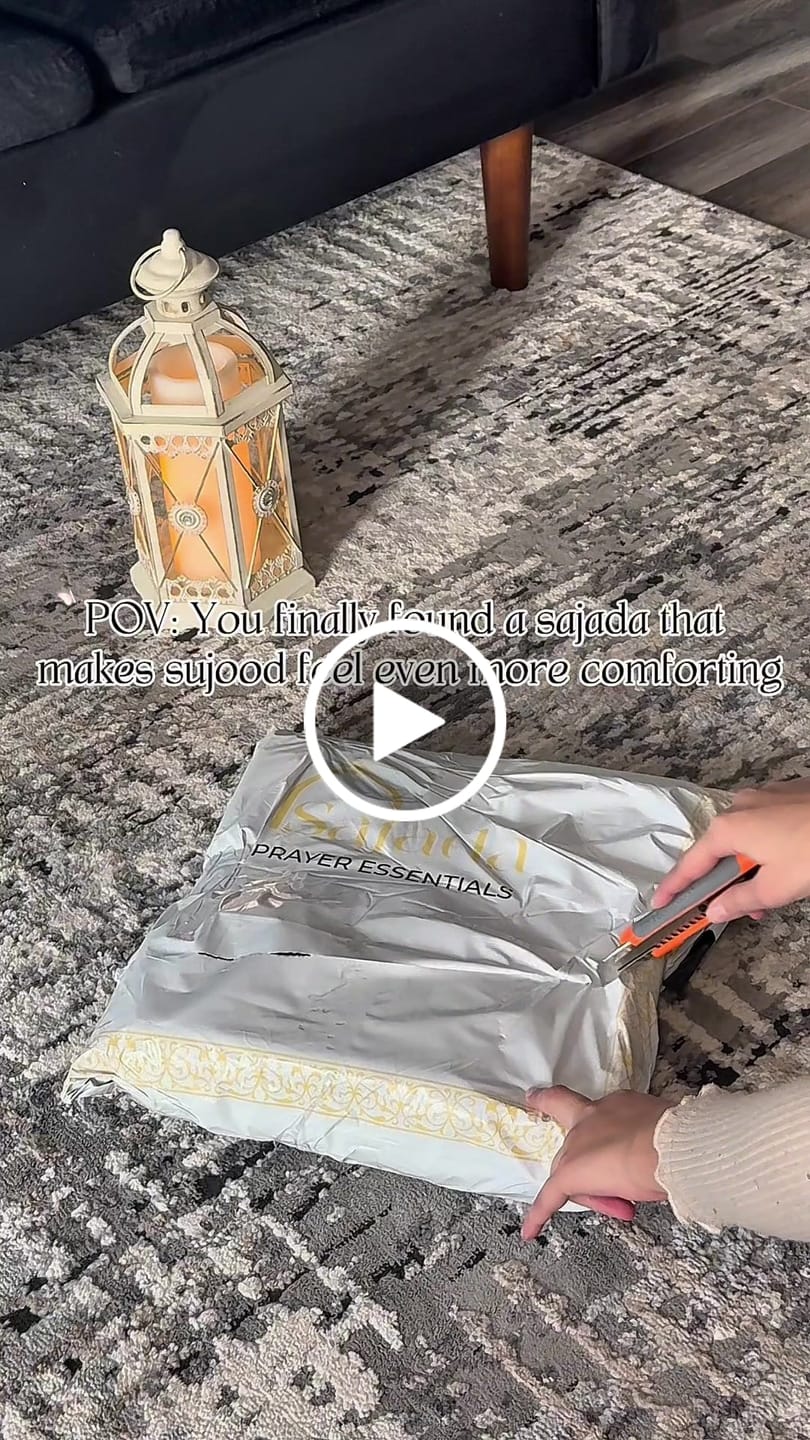 Customer video review of Couple's Padded Prayer Mat (Set of 2)
