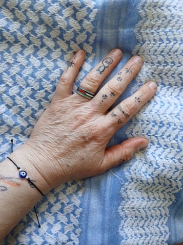 Customer photo review of Palestine Heritage Ring