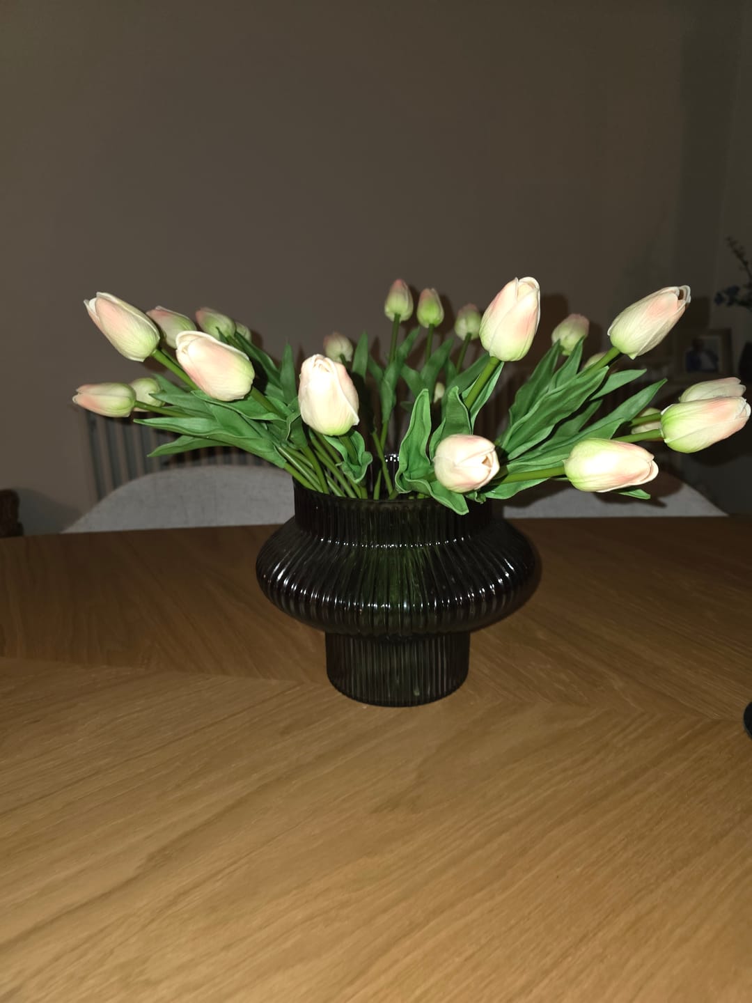 Customer photo review of Tulpen Boeket - Oud Roze (25 stengels)