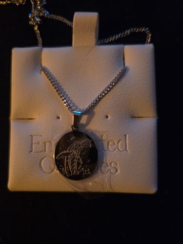 Customer photo review of Spirit Brothers Necklace