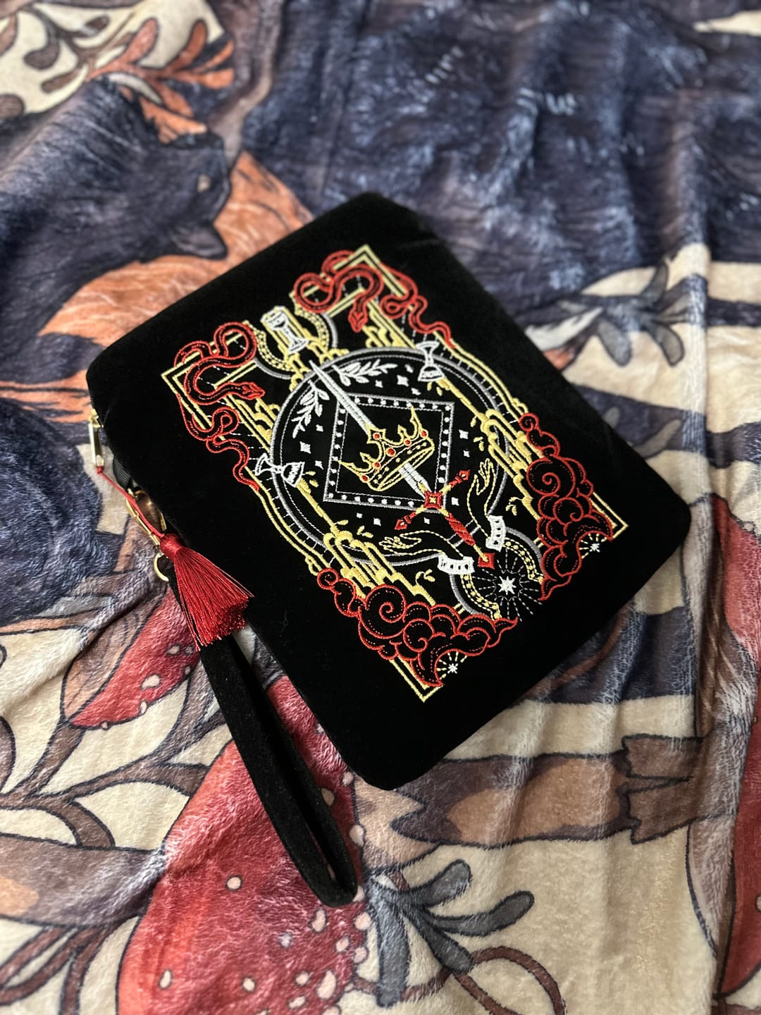 Customer photo review of Serpents & Swords eReader Sleeve - Black