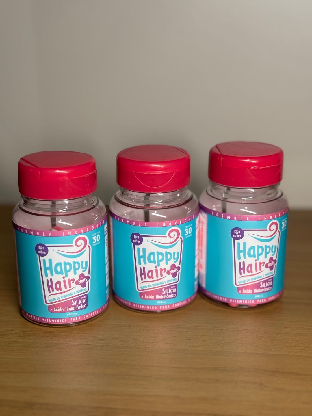 Customer photo review of Happy Hair 3 Potes Black Friday