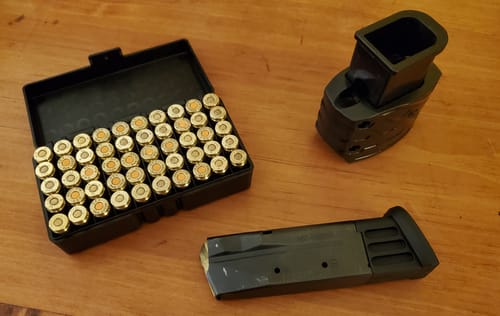 Customer photo review of SnapPoint 9mm Snap Caps (Set of 20)– Real-Weight Dry Fire Dummy Rounds w/ SnapPlug Primer