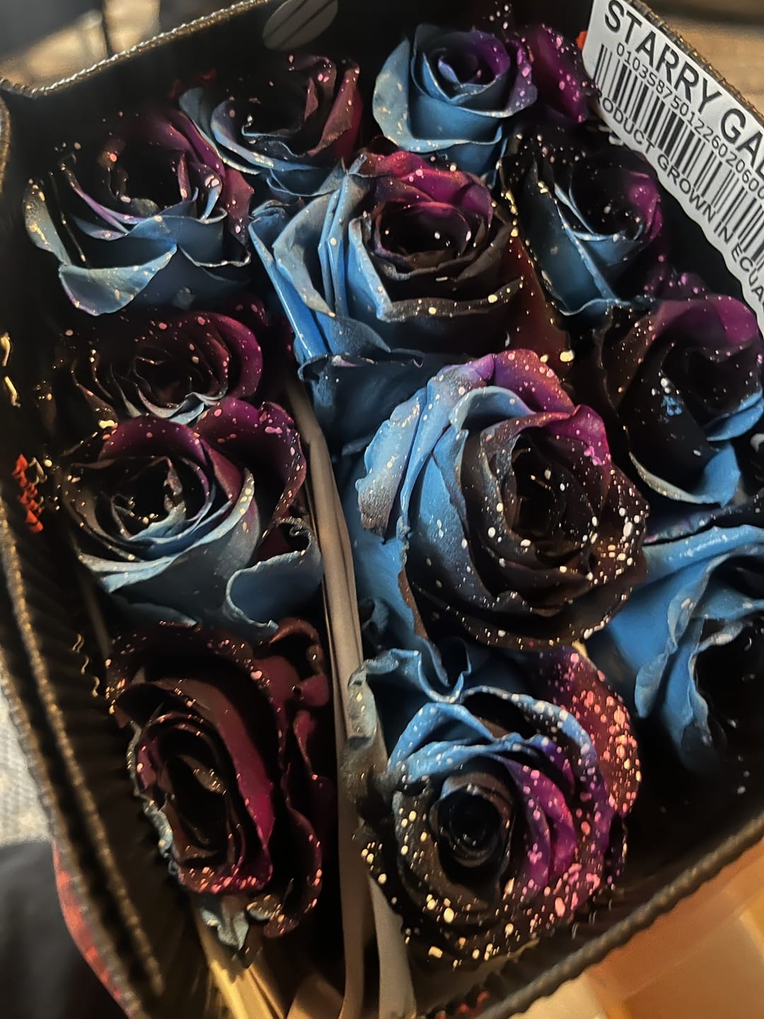 Customer photo review of Starry Galaxy Roses