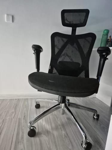Customer photo review of Sihoo M57 Full Mesh Breathable Office Chair for Sedentary Lifestyle