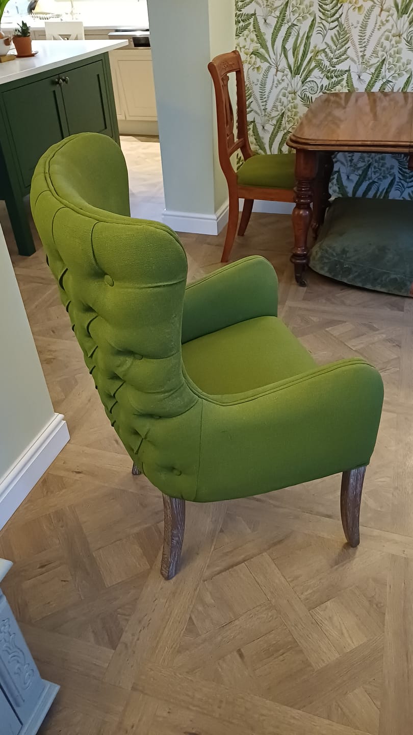 Customer photo review of Fabric Paint -- Olive