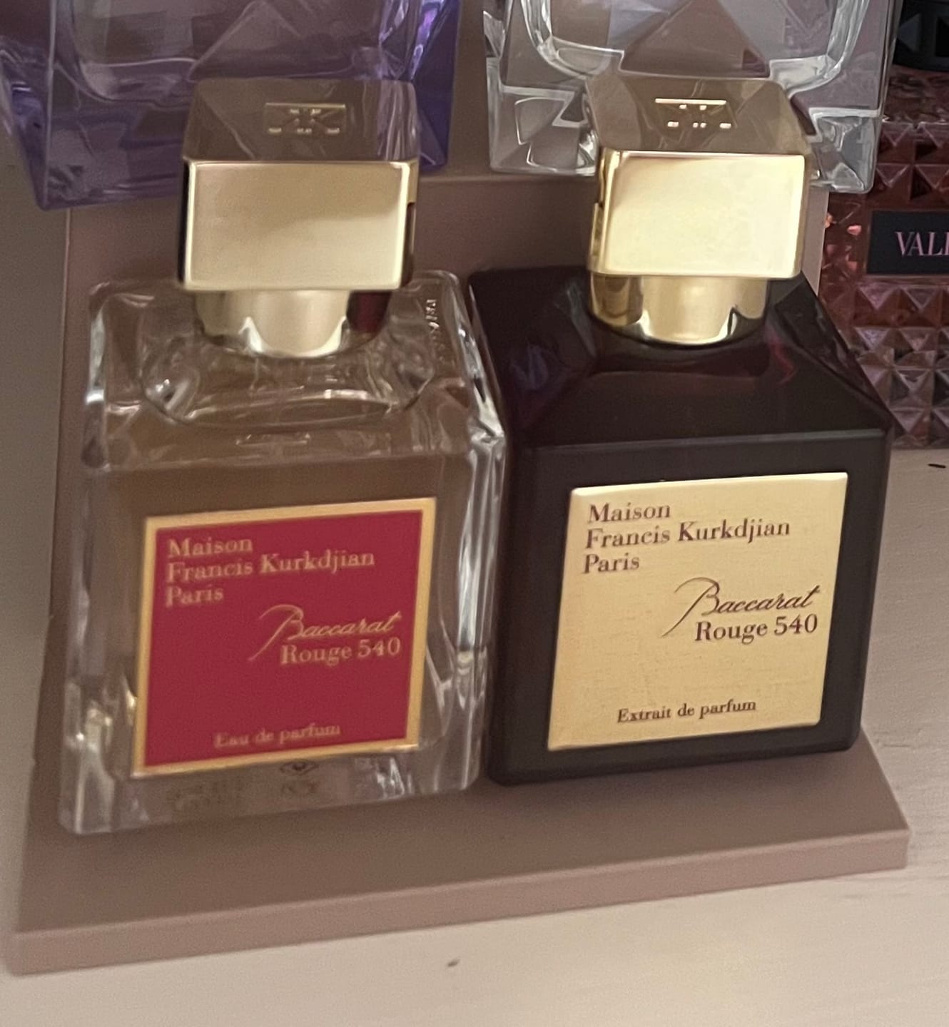 Customer photo review of Maison Francis Kurkdjian Baccarat Rouge 540 EDP