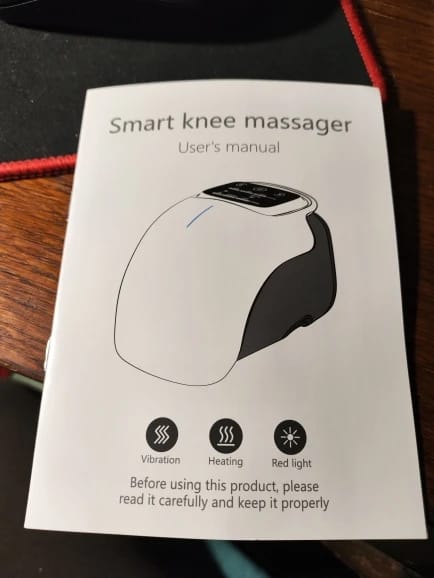 Customer photo review of Multifunctional Smart Cordless Knee Massager