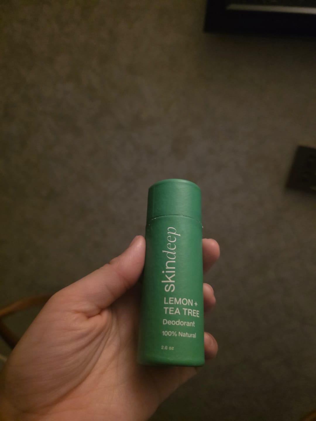 Customer photo review of DEODORANT