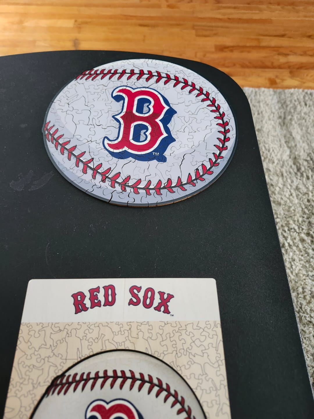 Customer photo review of Boston Red Sox™ - Wooden Puzzle