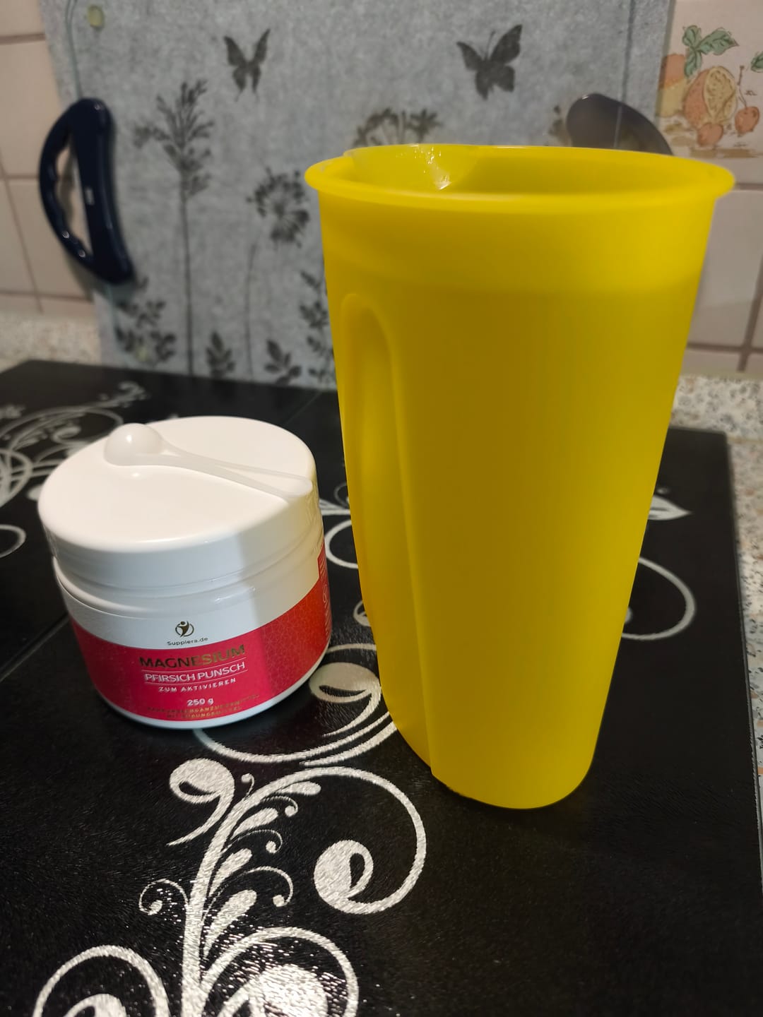 Customer photo review of Ionisches Magnesium **Pfirsich-Aprikose** 250g Dose