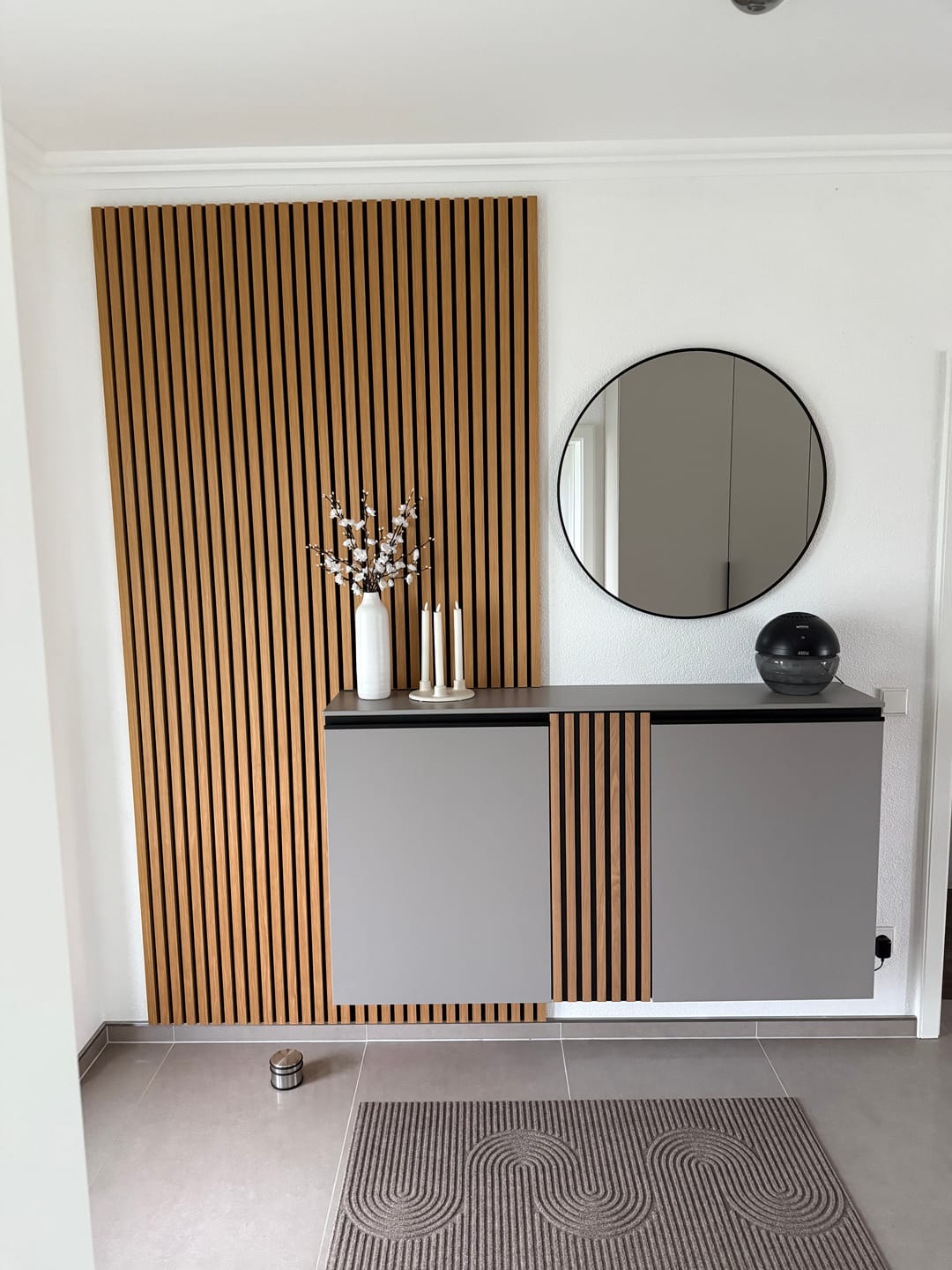 Customer photo review of Akustikpaneele Rustikale Eiche | 240 cm x 60 cm | Dreiseitig Echtholzfurnier