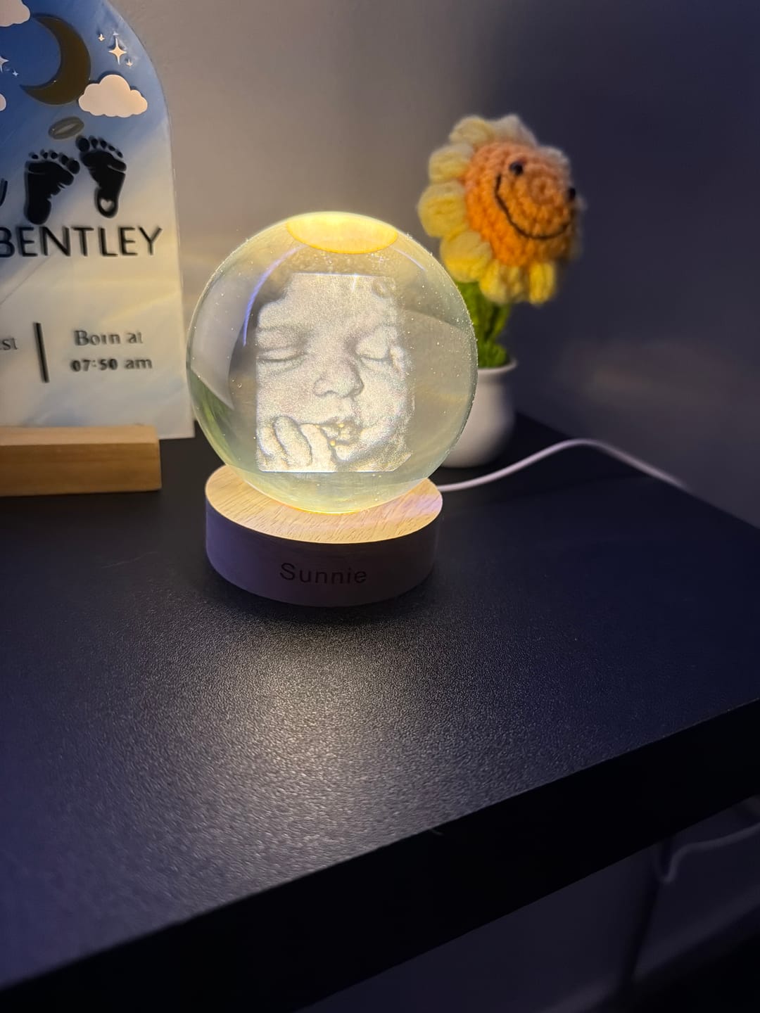 Customer photo review of Ashton Memory Globes