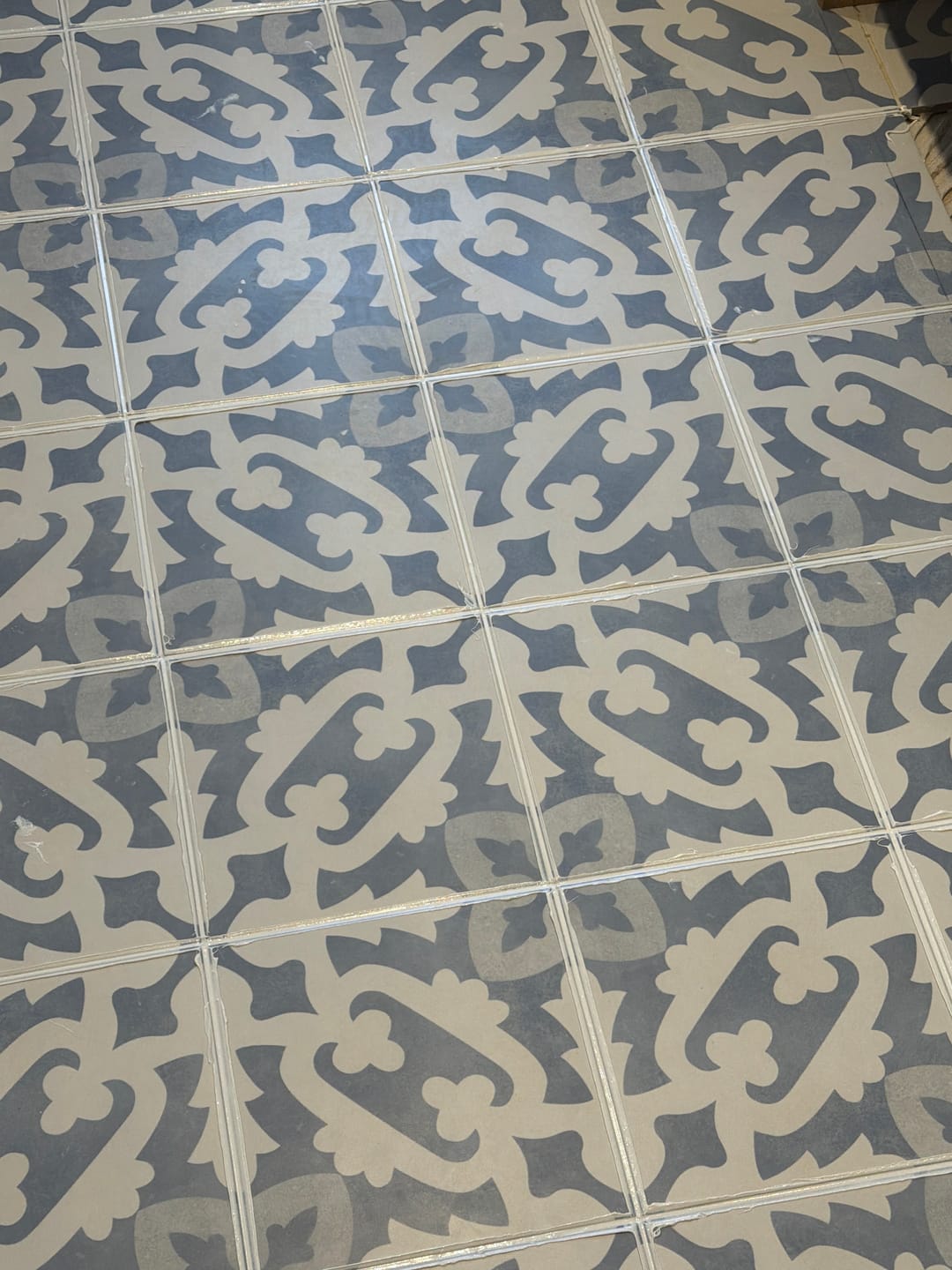 Customer photo review of Gopoxy Poly Grout (White)