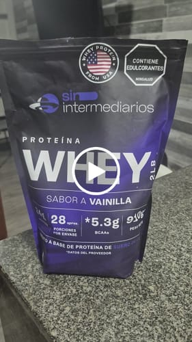 Customer video review of Proteína Whey - Vainilla