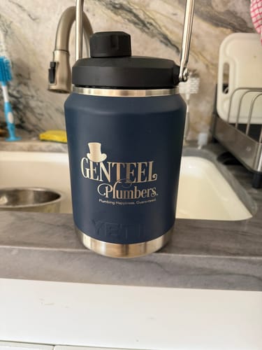 Customer photo review of Rambler Jug | 0.5 gal