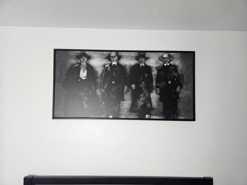 Customer photo review of Tombstone Canvas Set - Black & White