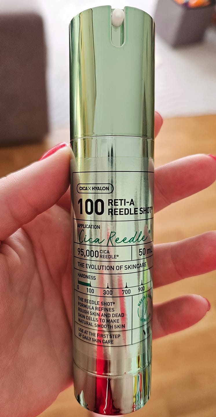 Customer photo review of Serums-būsteris ar mikroadatām un retinolu VT Cosmetics Reti-A Reedle Shot 100