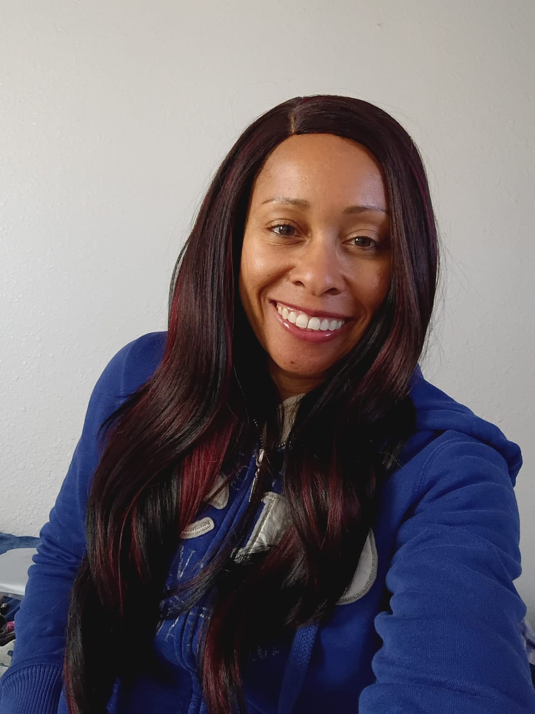 Customer photo review of Outre The Daily Wig Style & Dash 3" Deep Lace Part Wig - DAILY 13
