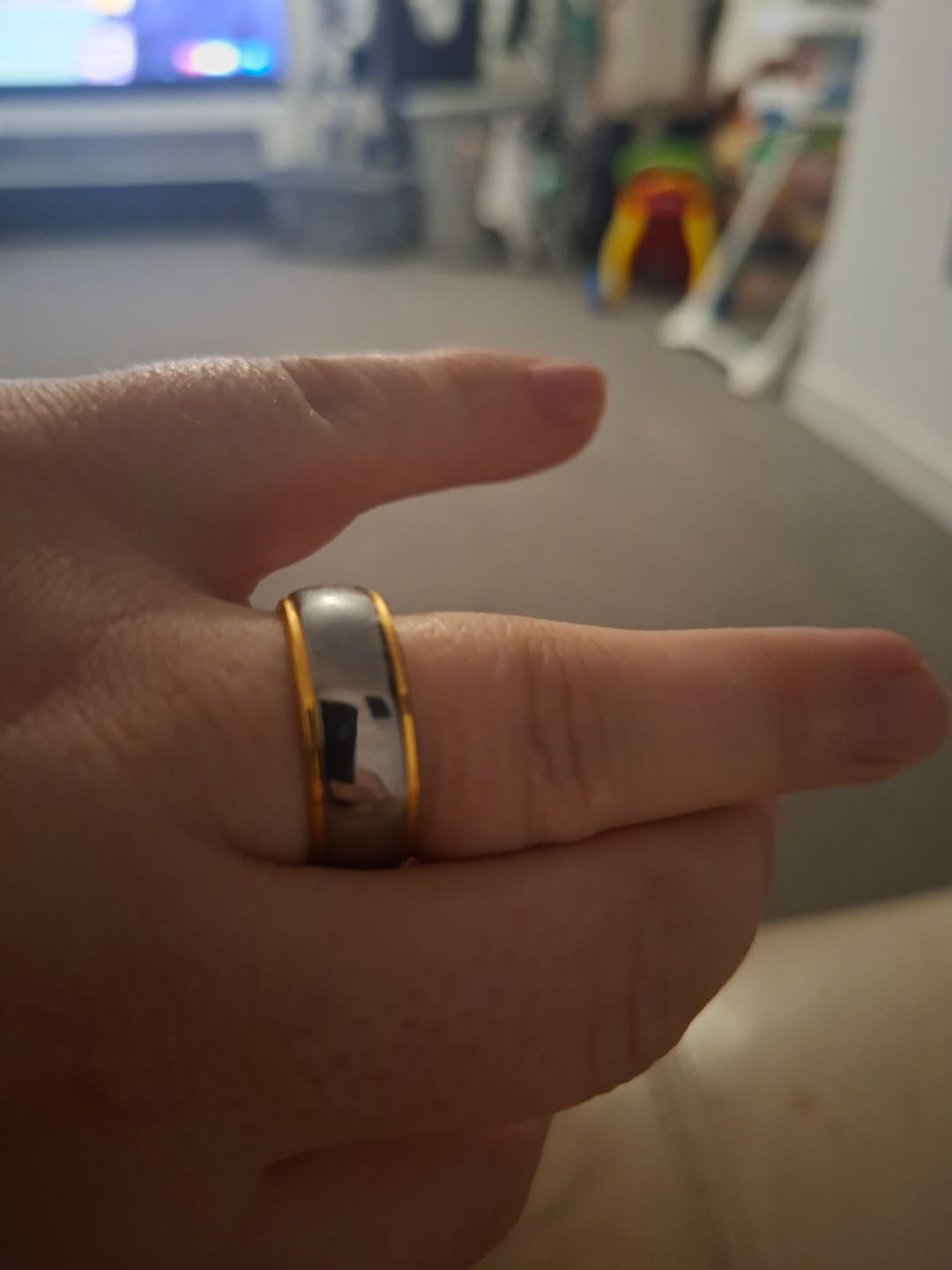 Customer photo review of Vulcan Mirror 8mm Wonder Ring