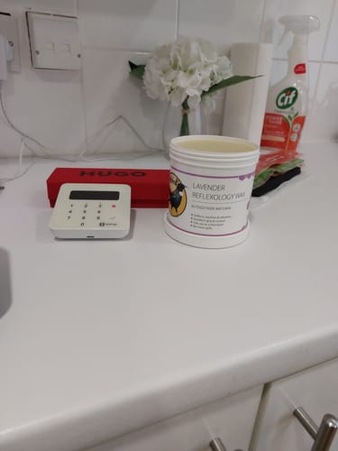Customer photo review of Songbird Reflexology Wax - Lavender (550g)