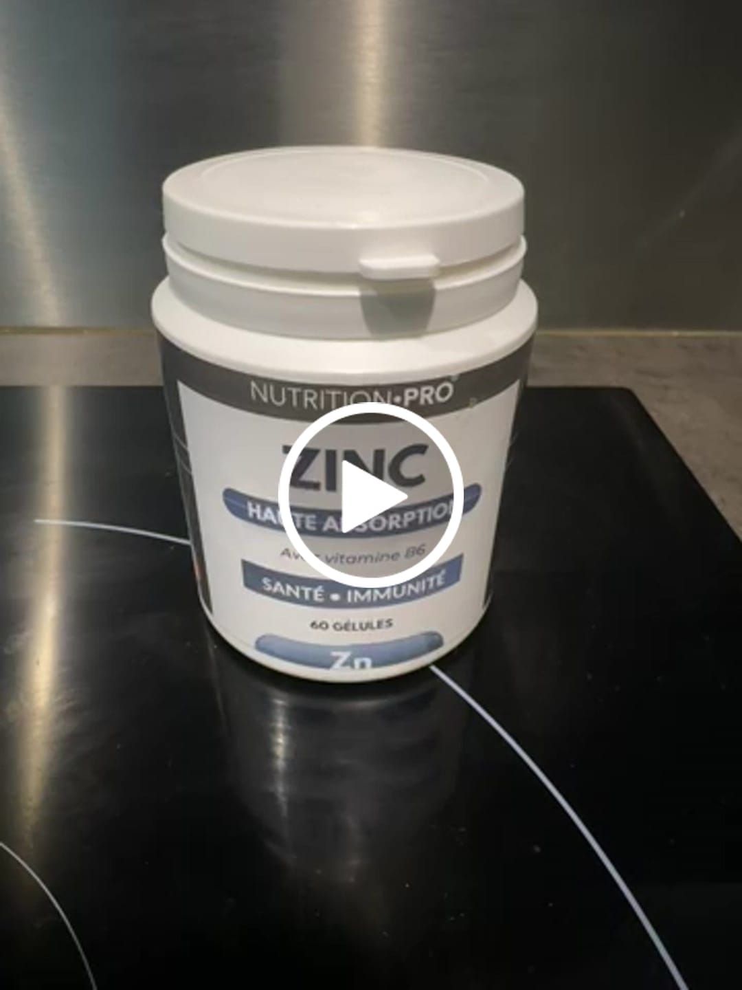 Customer video review of ZINC - 60 GÉLULES