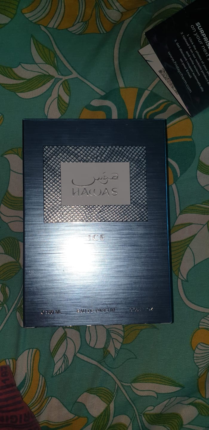 Customer photo review of Rasasi Hawas Ice Eau De Parfum For Men
