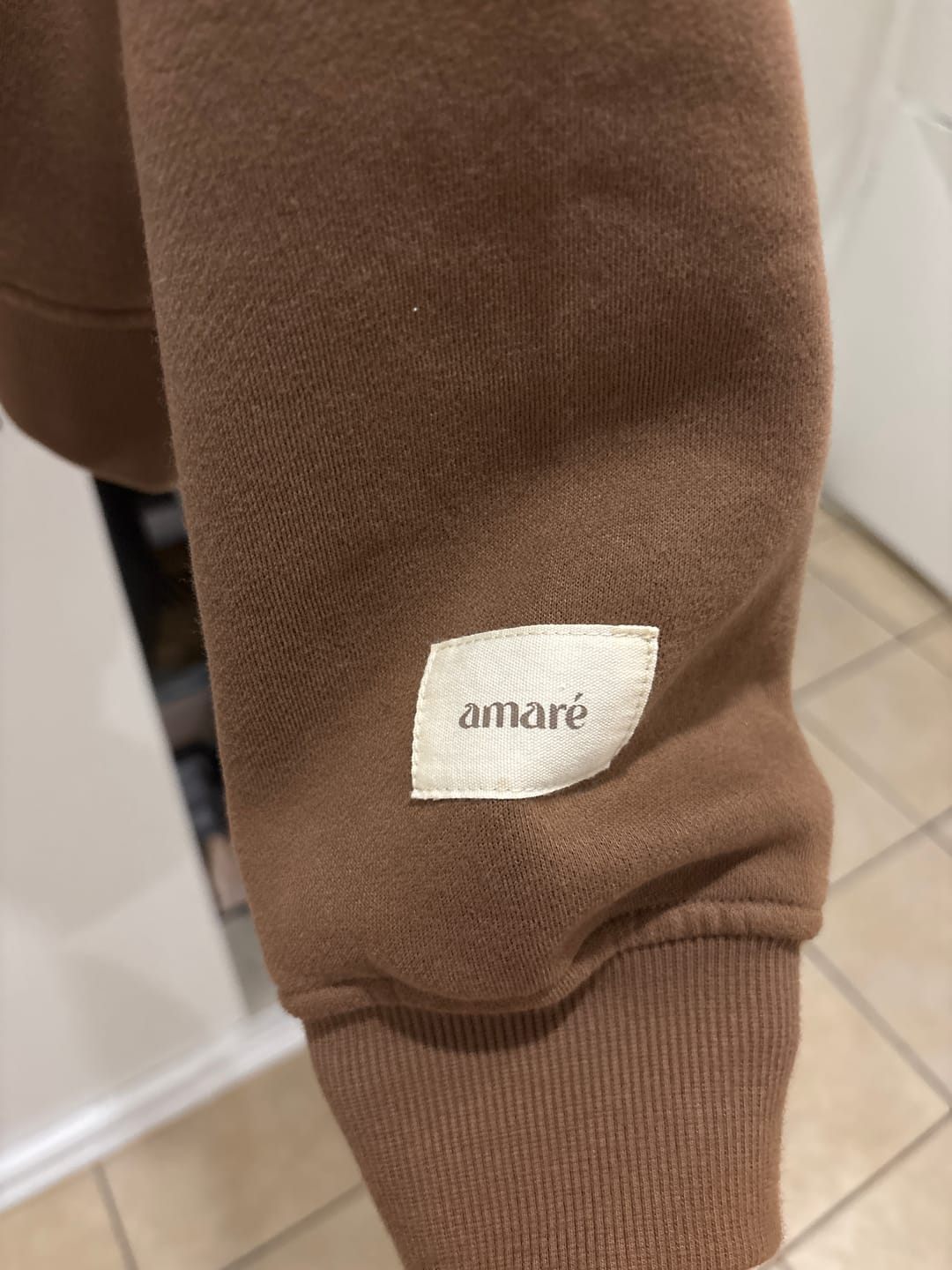 Customer photo review of COZY Hoodie (cocoa)
