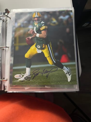 Customer photo review of Brett Favre Autograph Signing