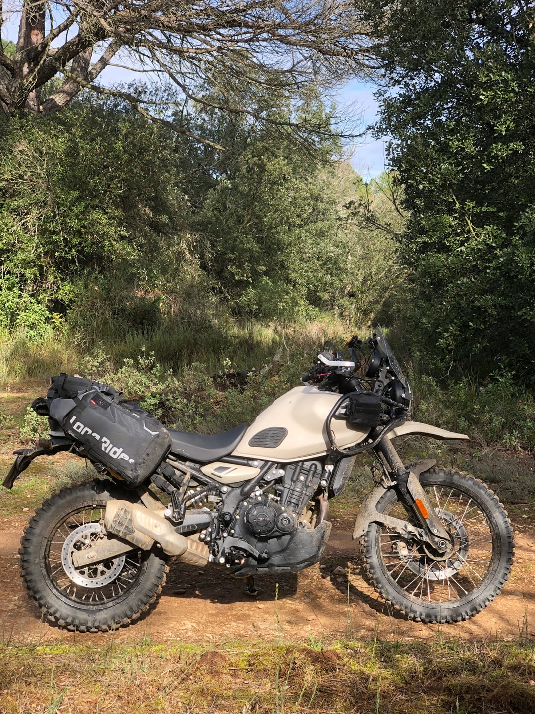 Customer photo review of ADVBags 70 – Rackless Saddle Bags