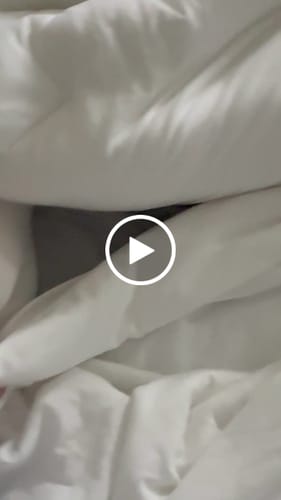 Customer video review of CloudCool™ Cooling Comforter