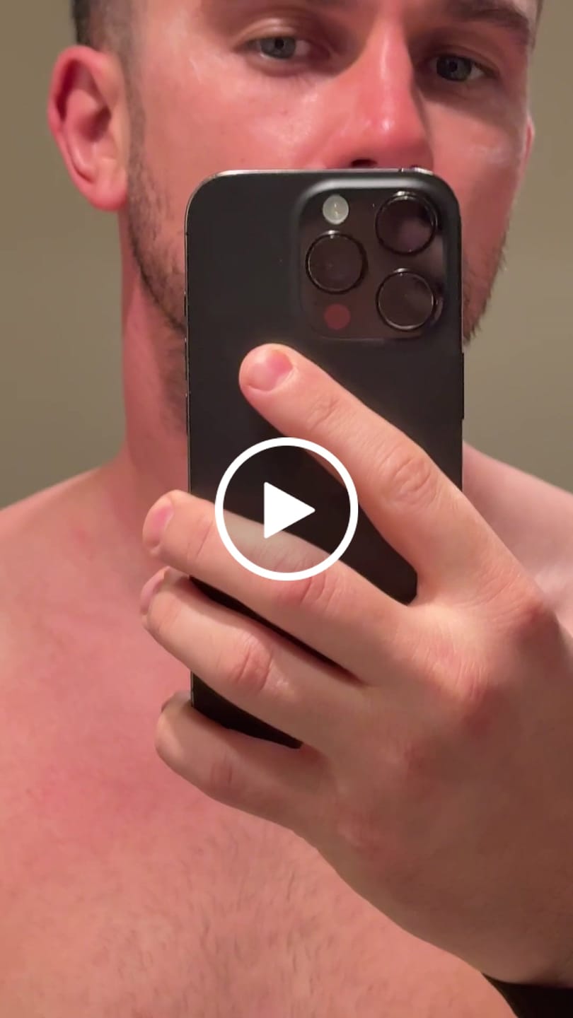 Customer video review of The Men's Skincare Set