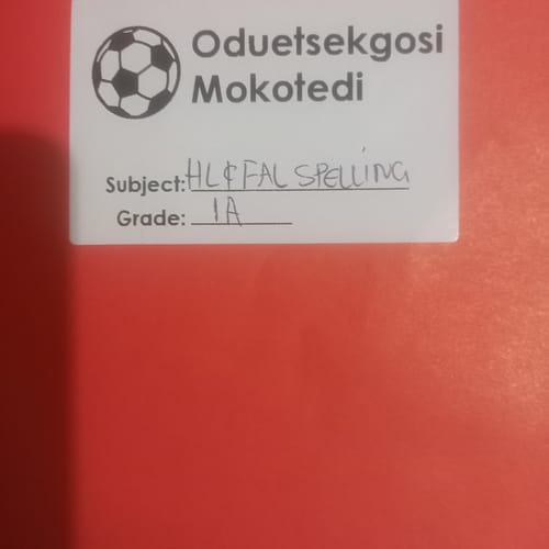 Customer photo review of Book Labels