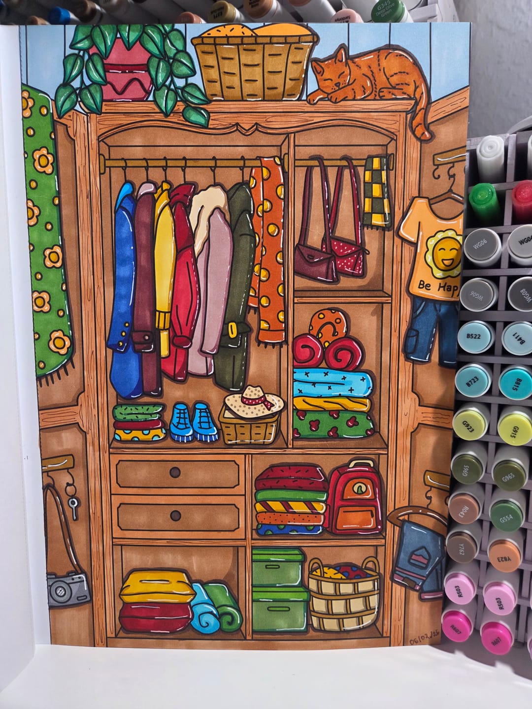 Customer photo review of Cozy Cookies - Coloring Book