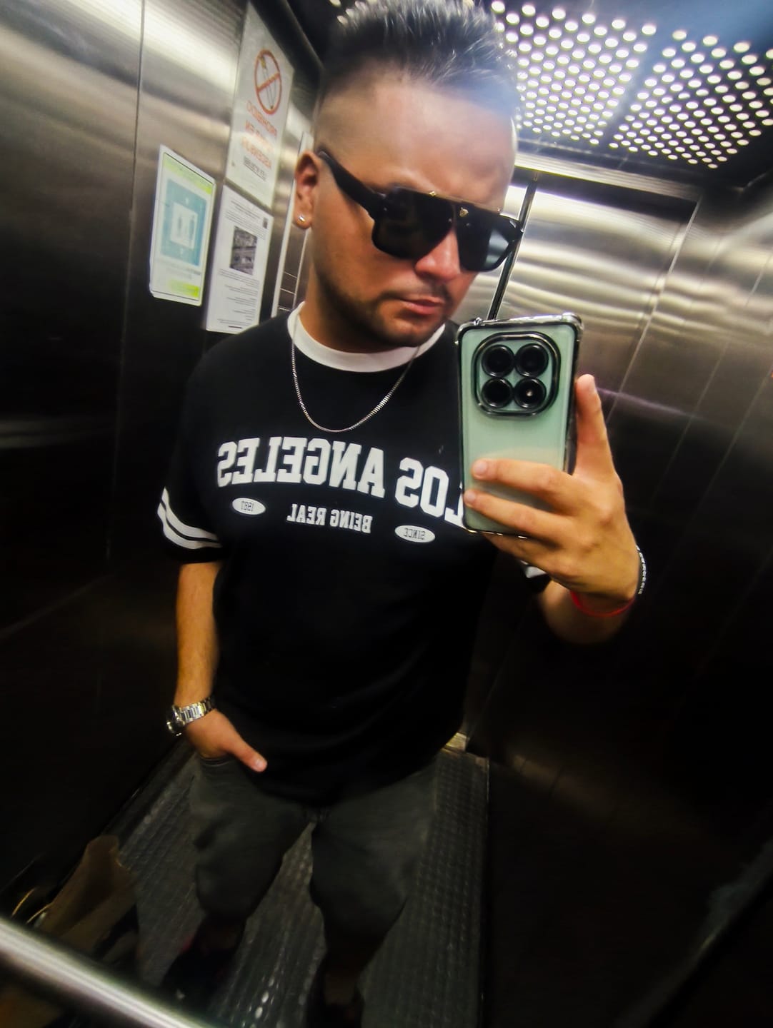 Customer photo review of Cadena Miami Cuban 3mm