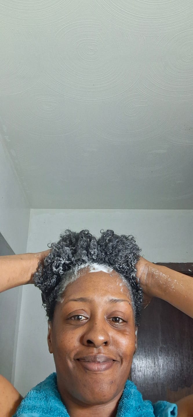 Customer photo review of Replenish Conditioner