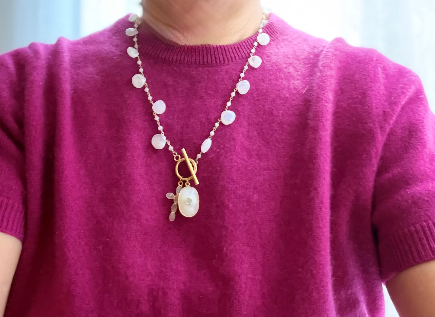 Customer photo review of Collier Jardin d'Hiver