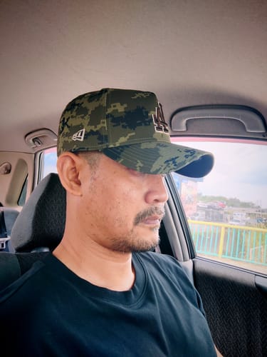 Customer photo review of 9FORTY A-Frame Los Angeles Dodgers Digi Camo Snapback